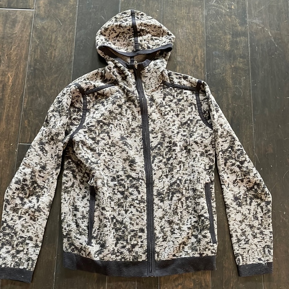 Lululemon Zip Up Knit Sweater